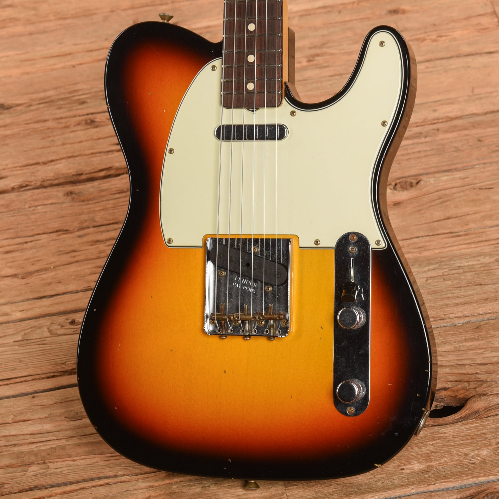 Fender Custom Shop 1961 Telecaster Journeyman Relic Sunburst 2021