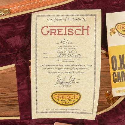 Gretsch Custom Shop G6130 Round-Up NOS Natural 2022