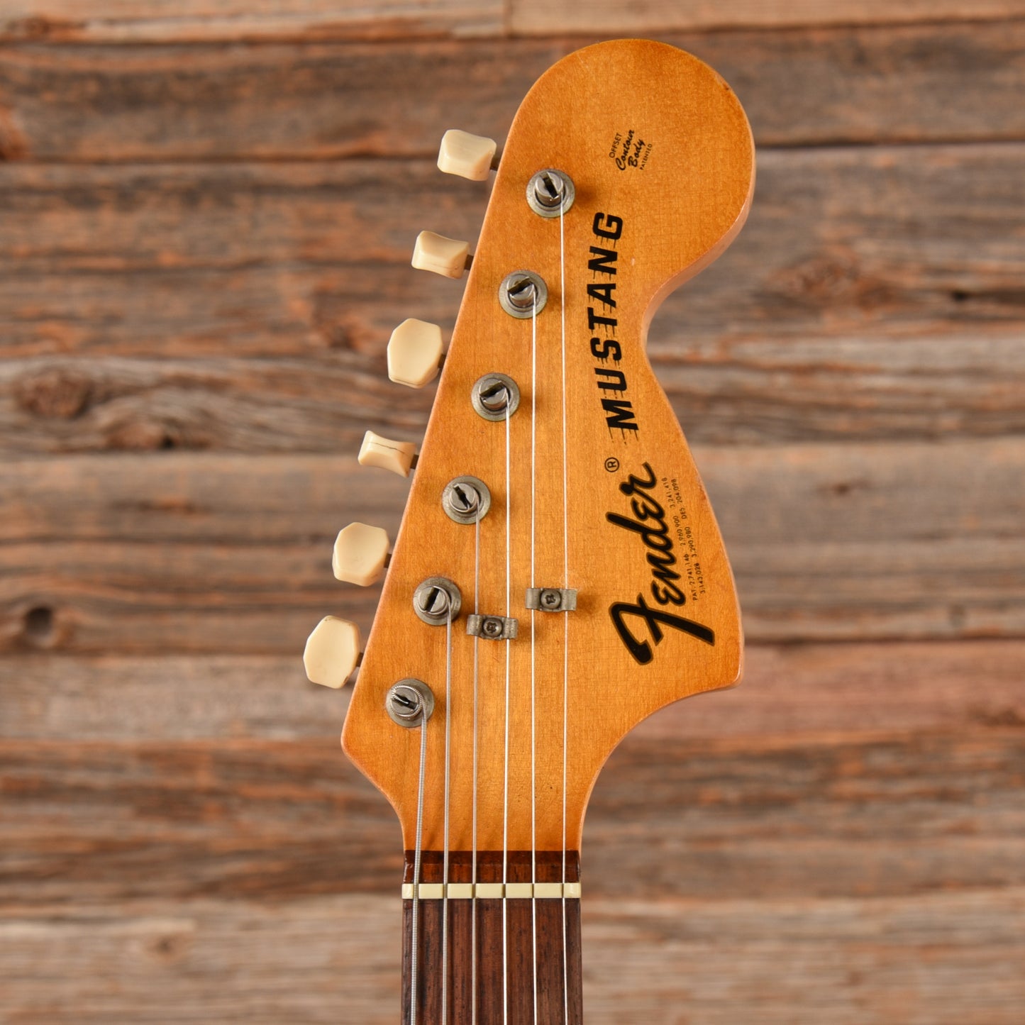 Fender Mustang Sunburst 1974