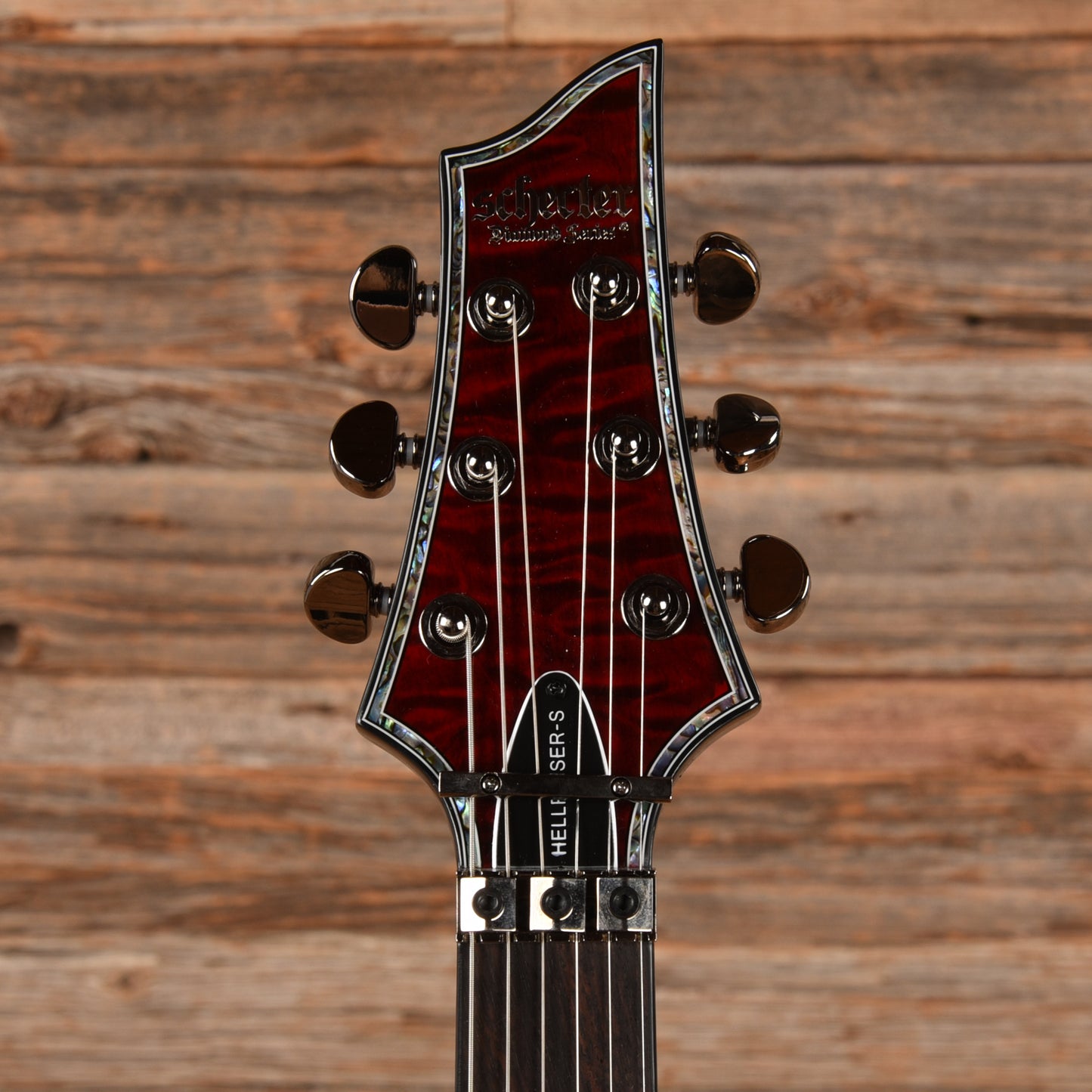 Schecter Hellraiser C-1 FR S Sustainiac Black Cherry 2022