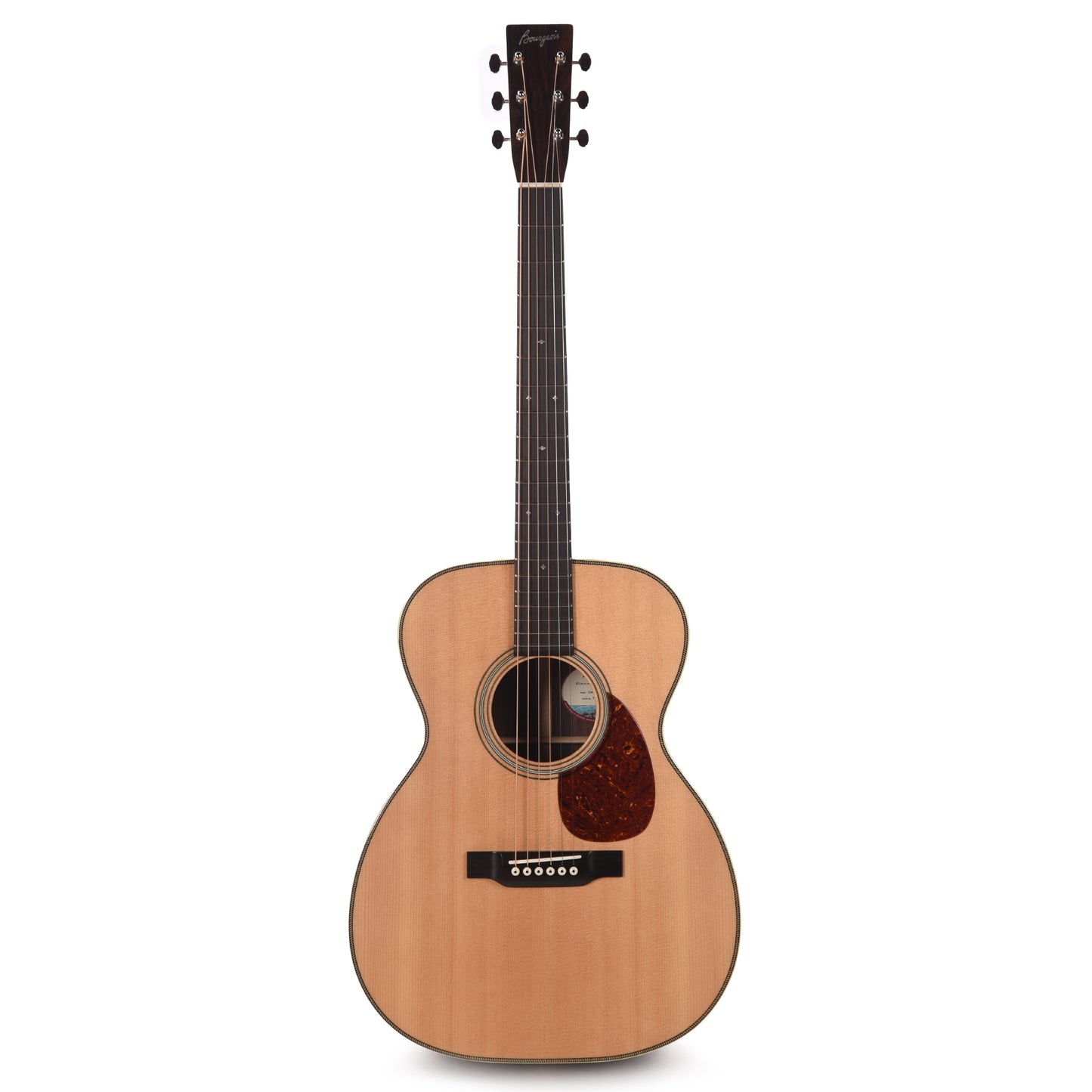 Bourgeois Touchstone Vintage OM Alaskan Sitka/Indian Rosewood Natural