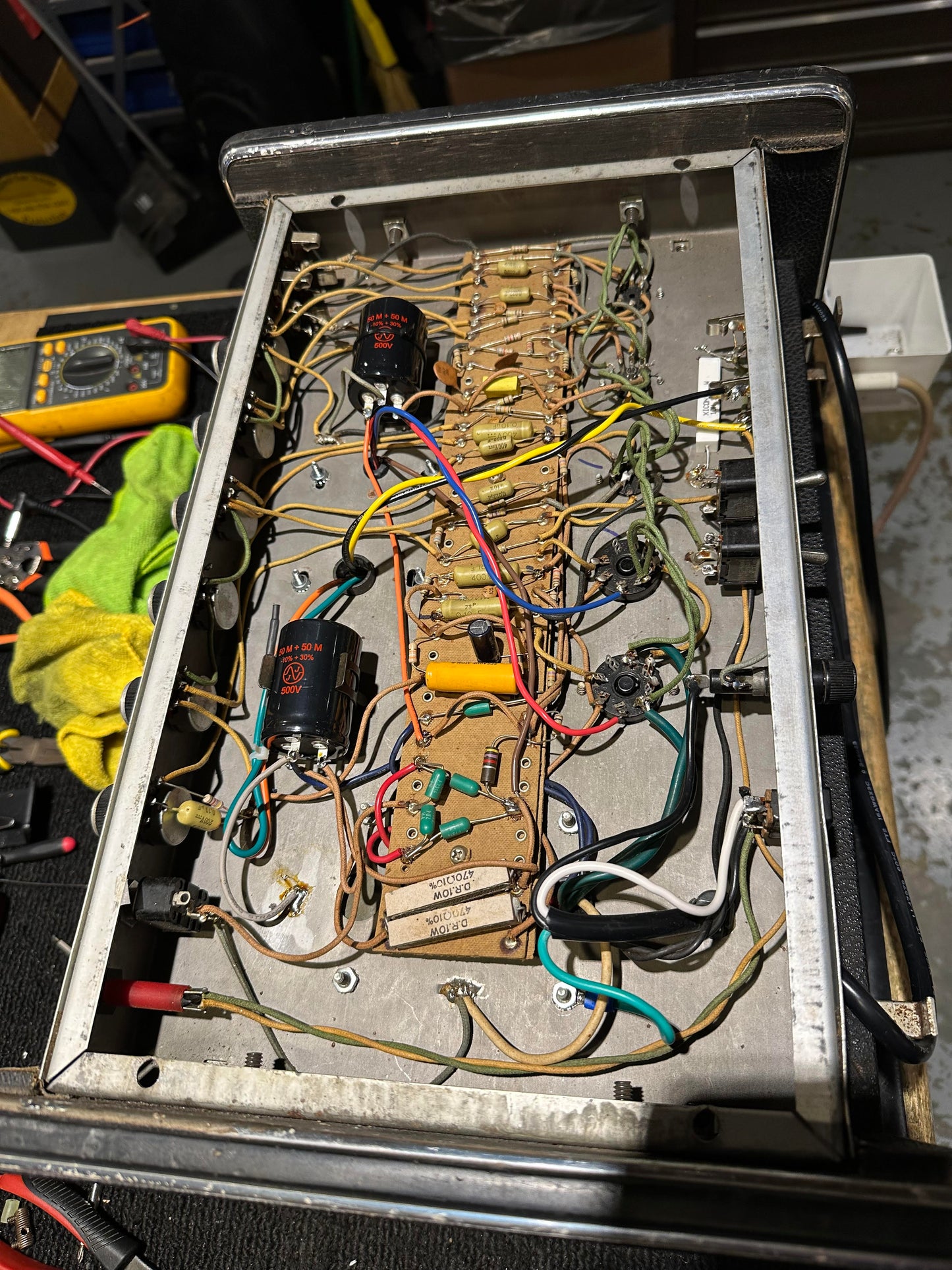 Traynor YBA-1 Bass Master 40-Watt Guitar / Bass Amp Head  1970s