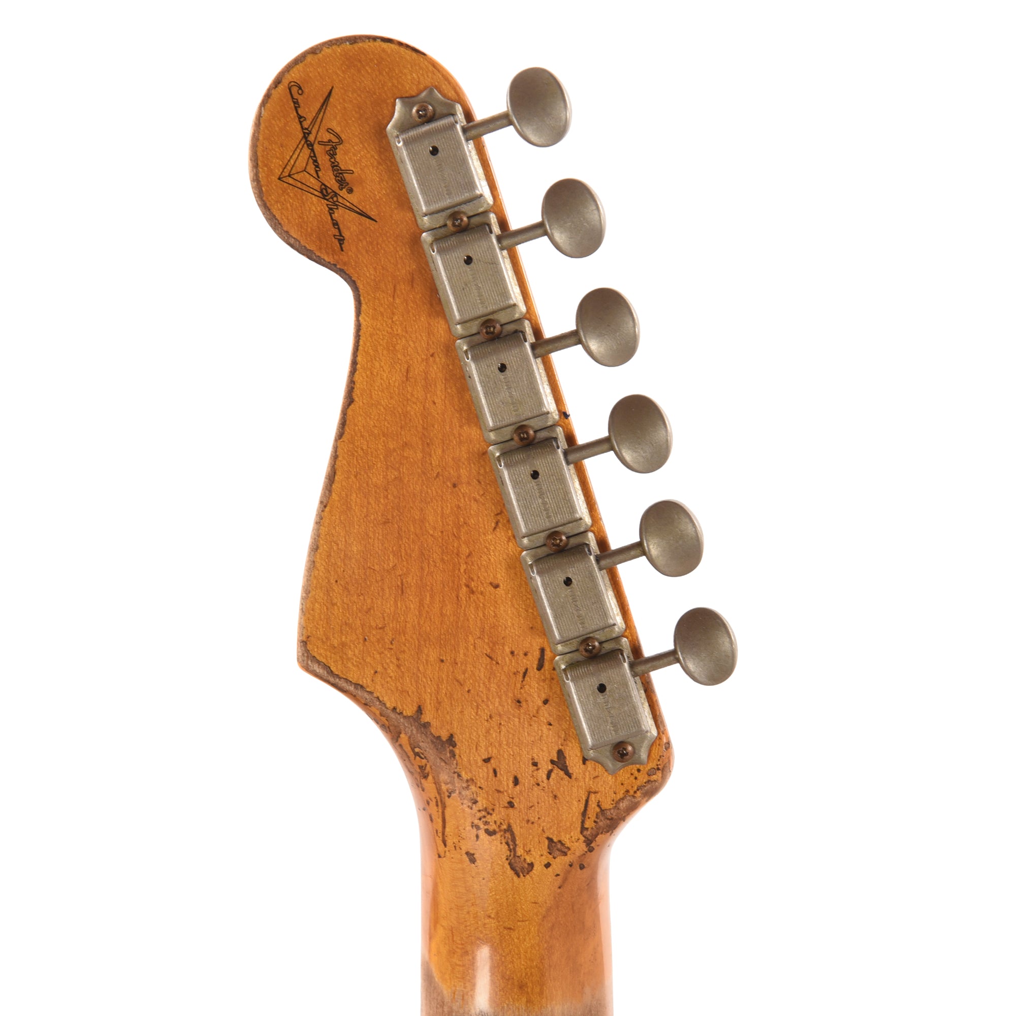 Fender Custom Shop 1961 Stratocaster Super Heavy Relic Blue Sparkle over 3-Color Sunburst