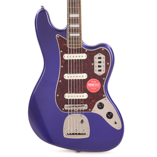 Squier Classic Vibe Bass VI Purple Metallic w/Matching Headcap