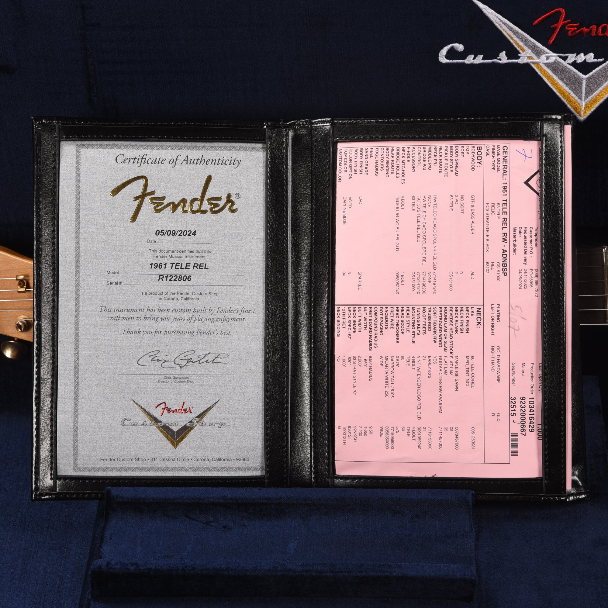 Fender Custom Shop 1961 Telecaster 