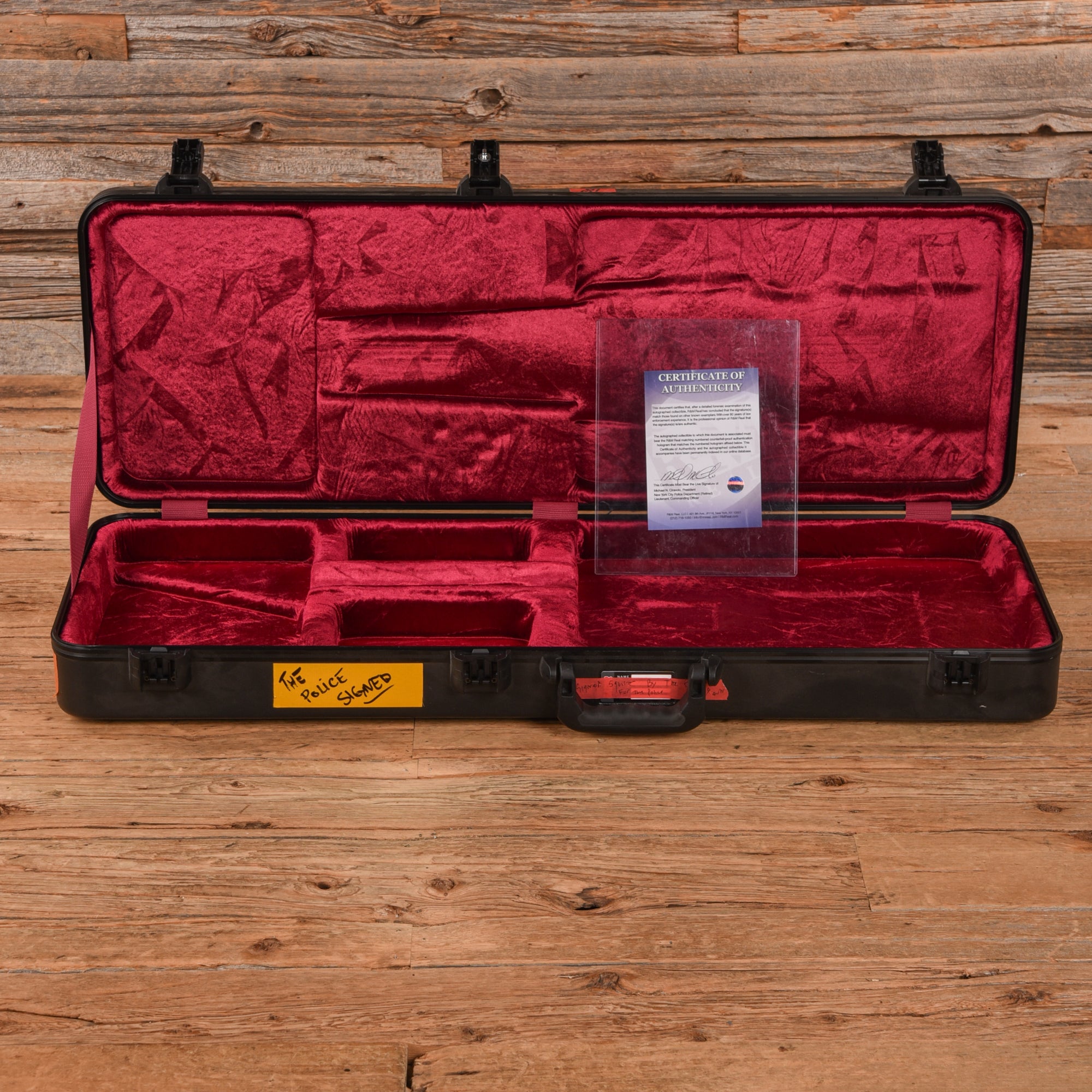 Squier Bullet Stratocaster (Signed by The Police) Black 2009