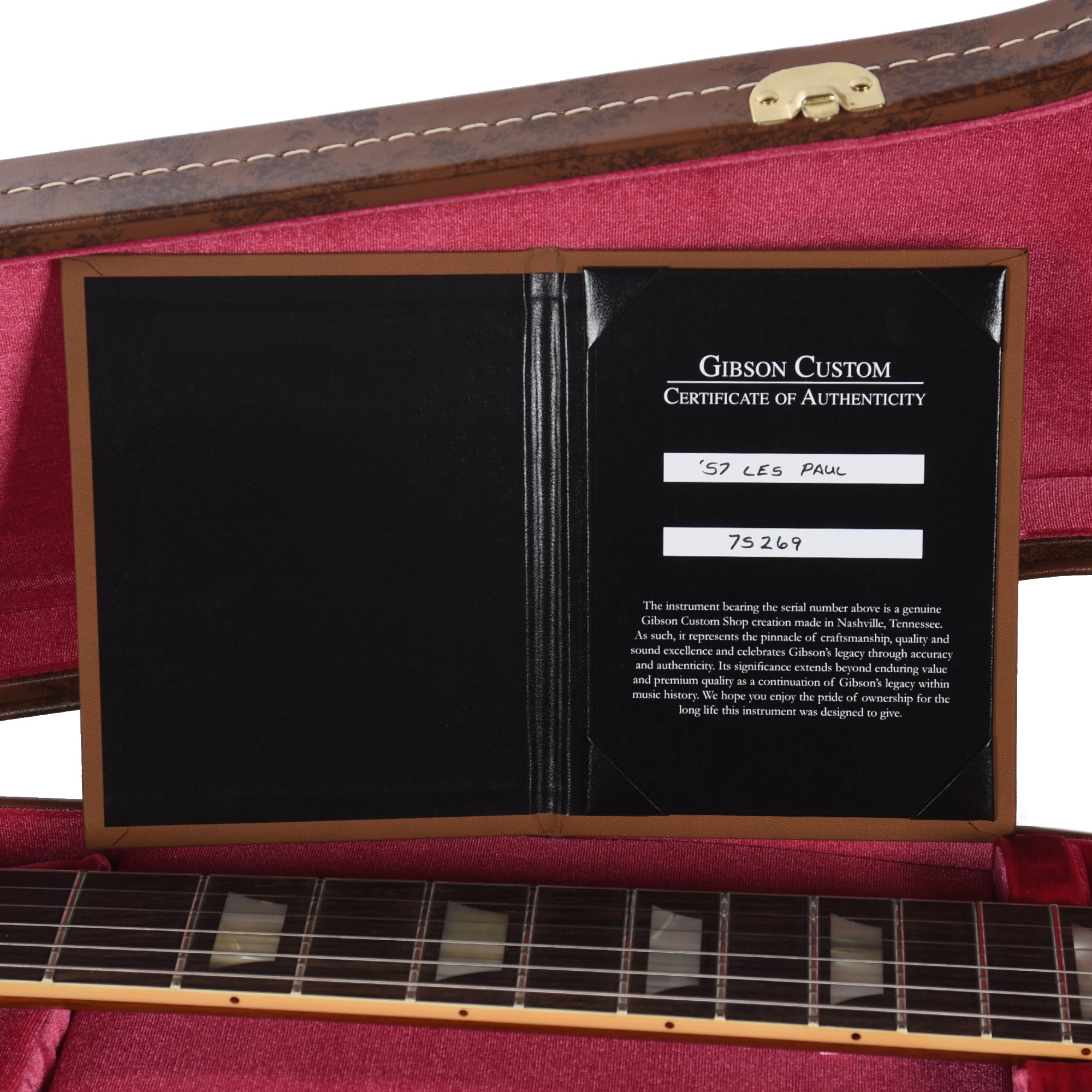 Gibson Custom Shop 1957 Les Paul Goldtop 