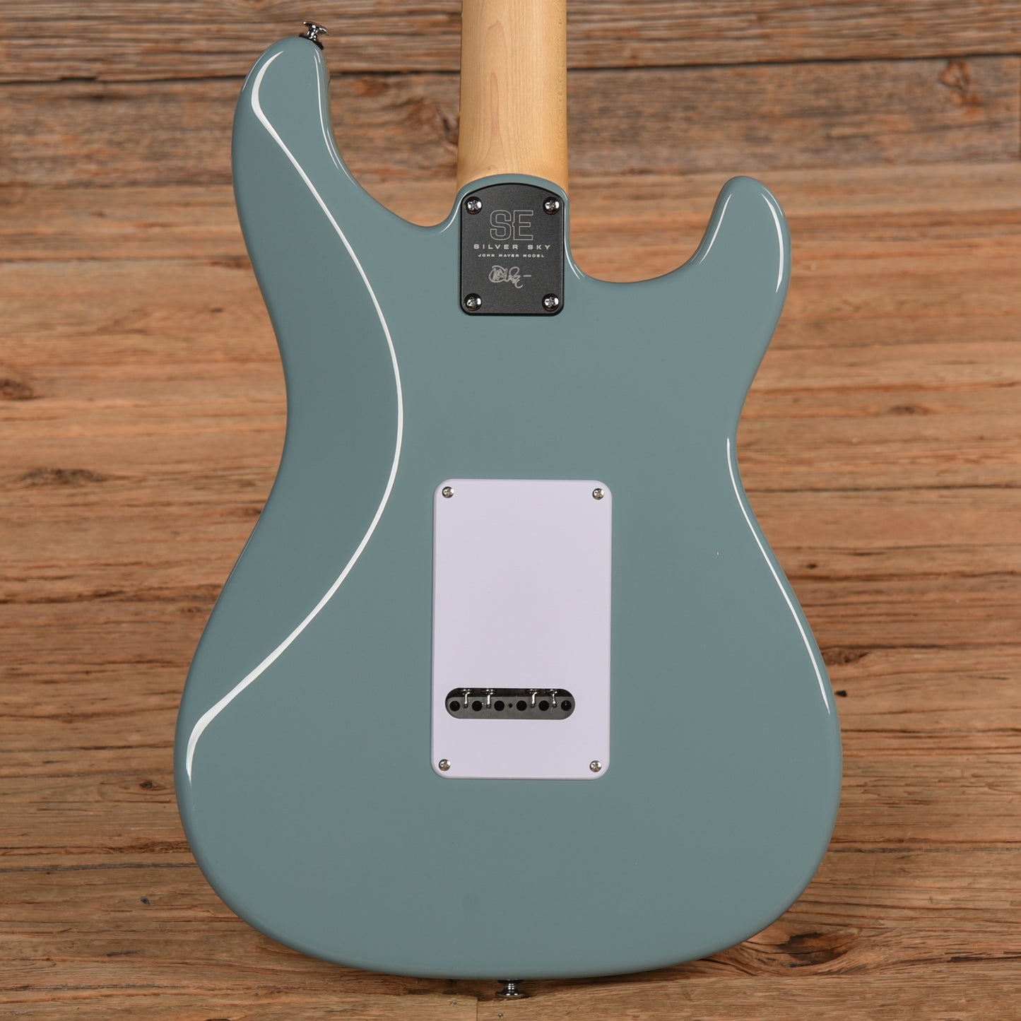 PRS SE Silver Sky Stone Blue  LEFTY