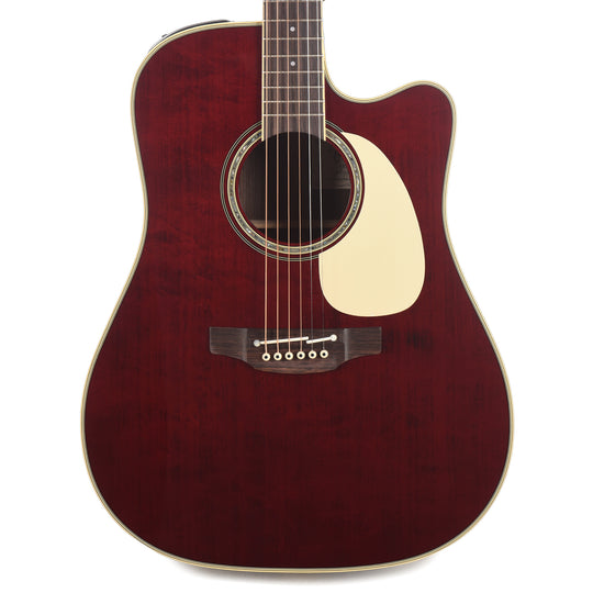 Takamine JJ325SRCL John Jorgenson Signature Acoustic Electric Guitar Red