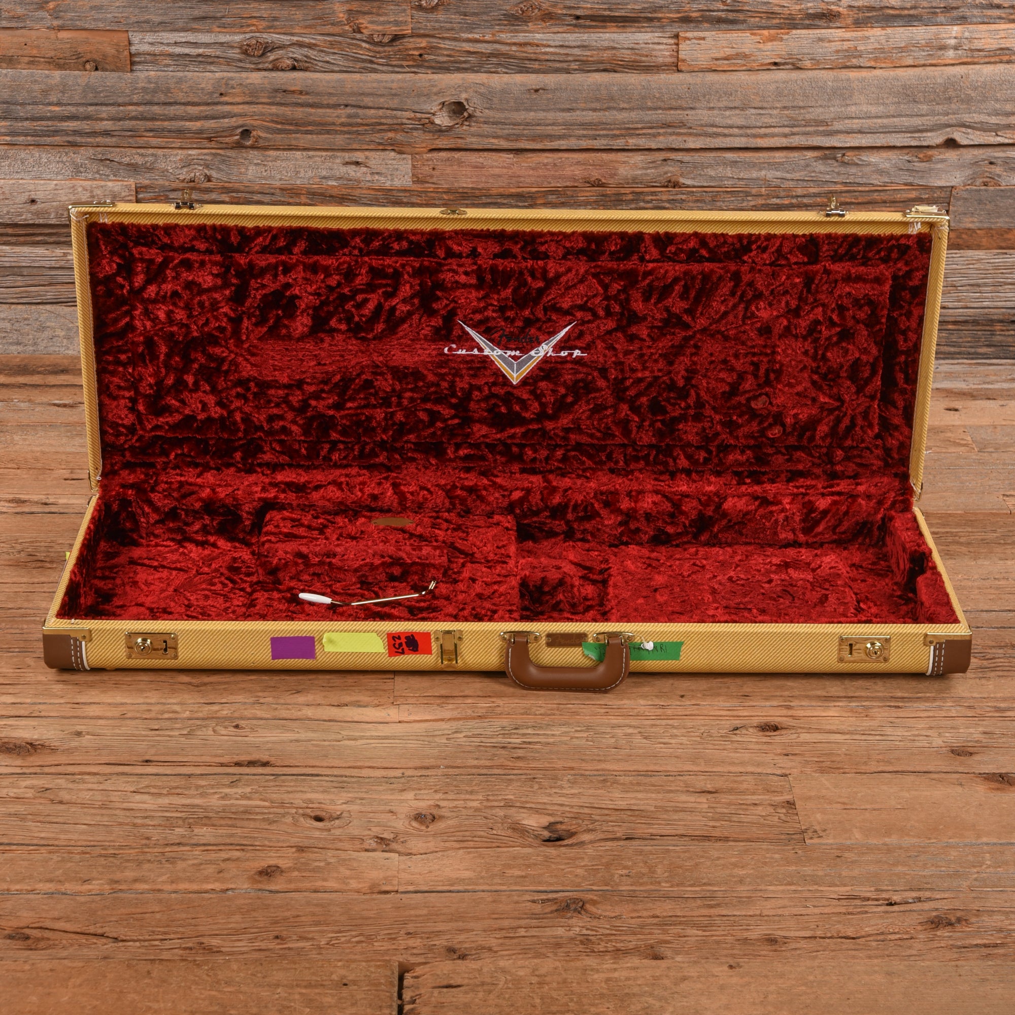 Fender Custom Shop Stratocaster Neck on Unknown Body Candy Apple Red