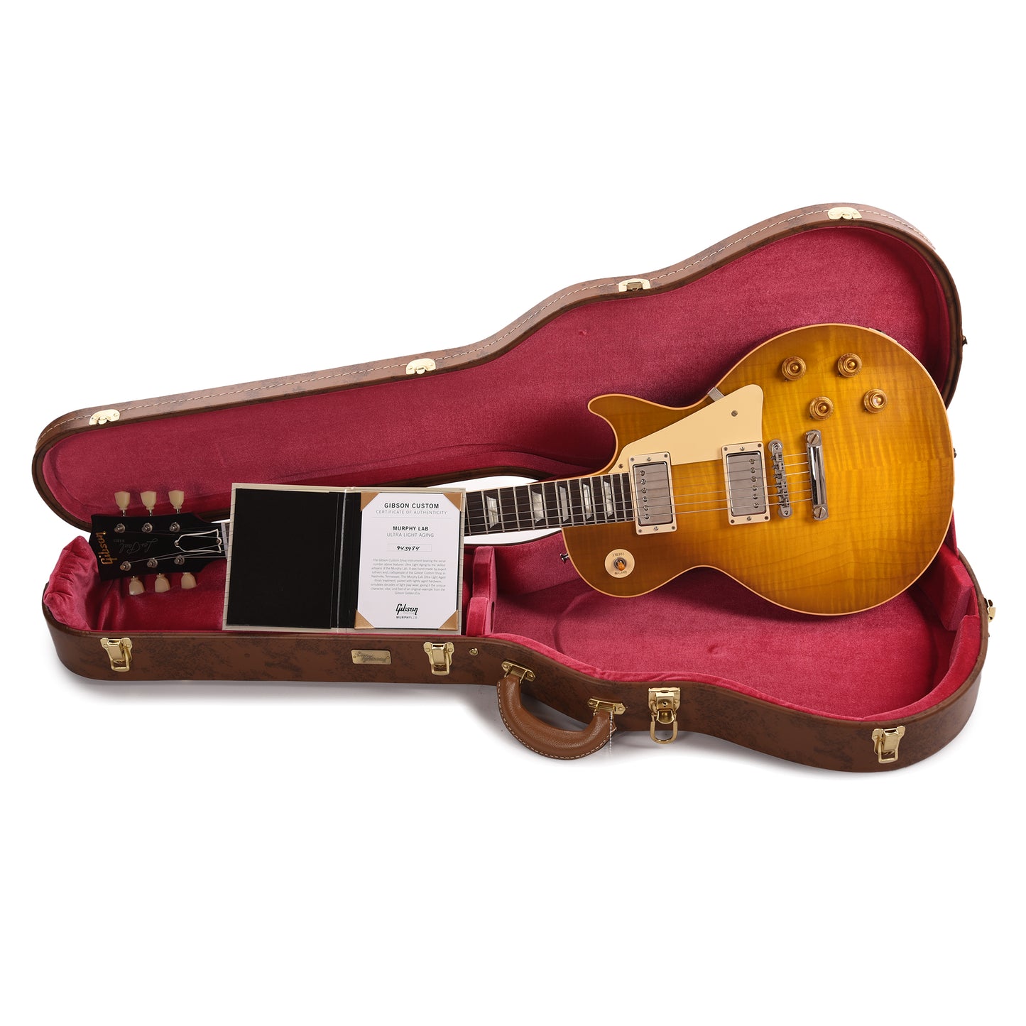 Gibson Custom Shop 1959 Les Paul Standard "CME Spec" Dirty Lemon Fade Murphy Lab Ultra Light Aged w/'59 Carmelita Neck