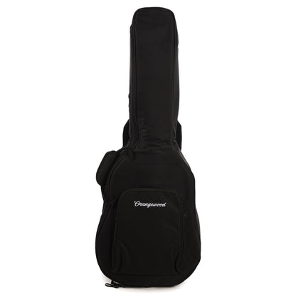 Orangewood Juniper Guava Red Live Rubber Bridge Parlor Acoustic Guitar