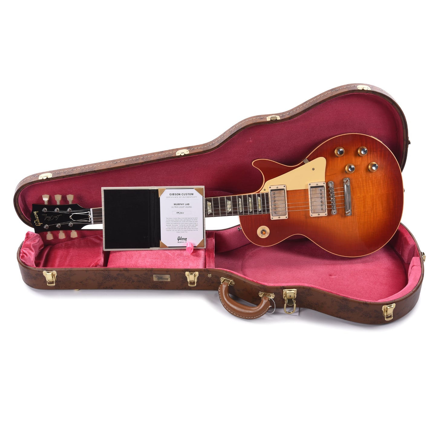 Gibson Custom Shop Murphy Lab 1960 Les Paul Standard "CME Spec" Heritage Cherry Sunburst Ultra Light Aged