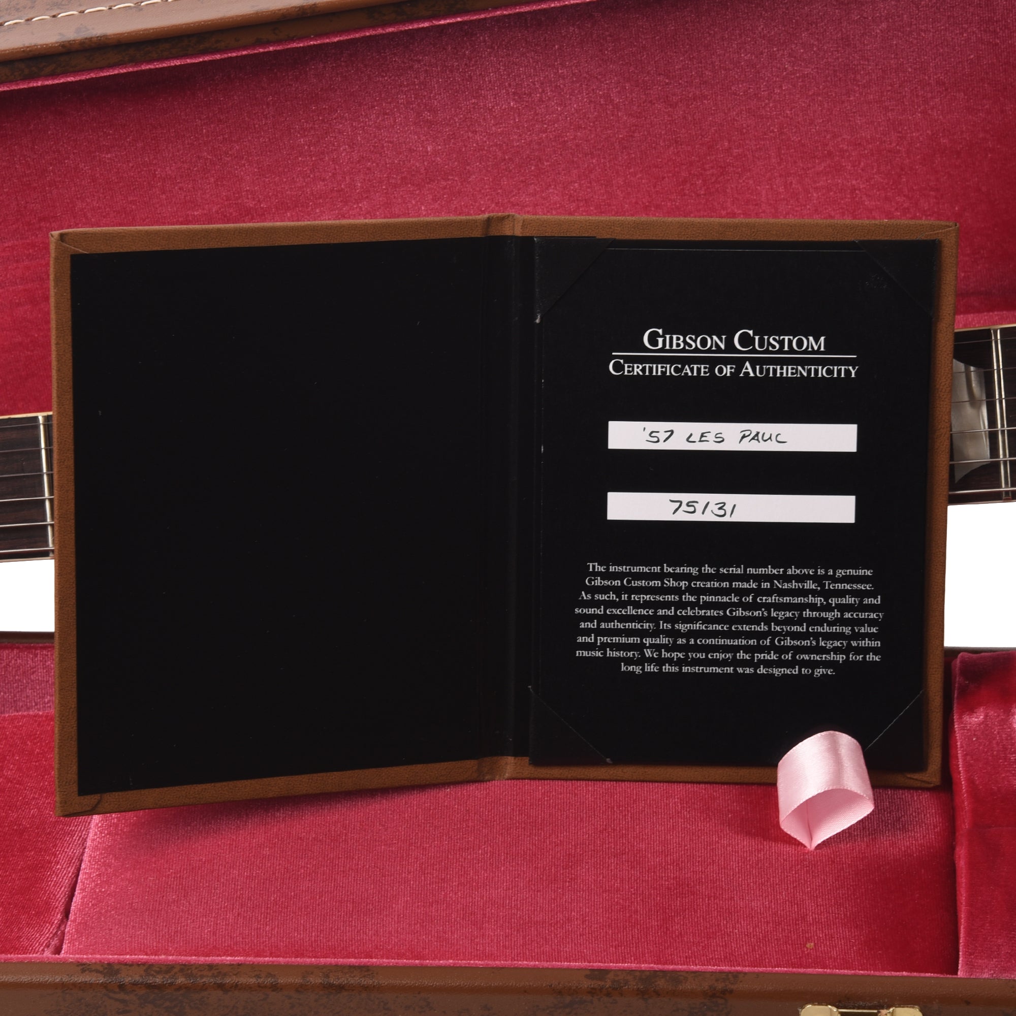 Gibson Custom Shop 1957 Les Paul Goldtop 