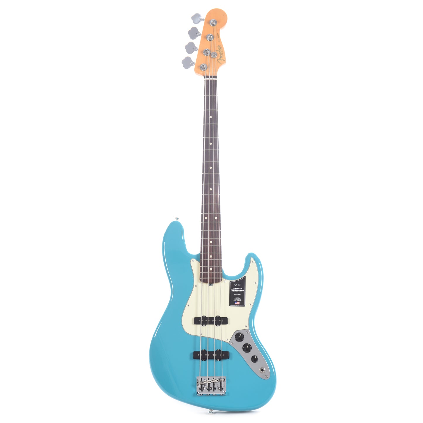 Fender American Professional II Jazz Bass Miami Blue