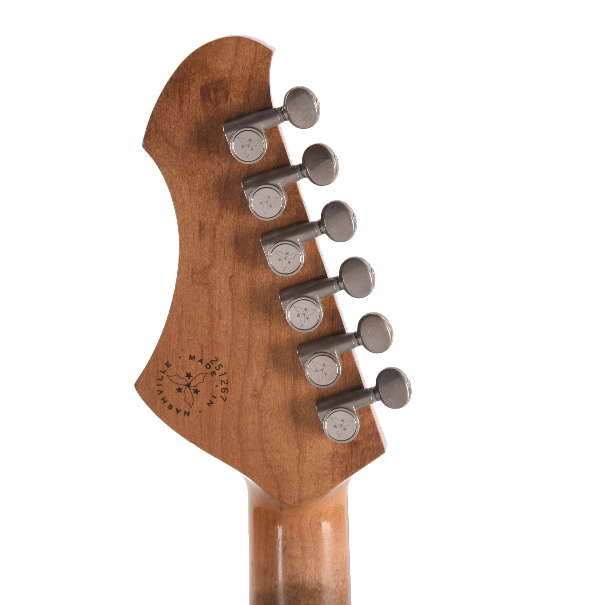 Novo Serus J Charcoal Frost Light Distress w/Fralin P-90 Pickups