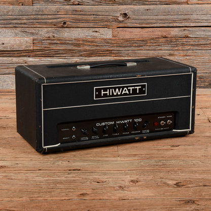 Hiwatt DR103 100-Watt Guitar Amp Head  1982