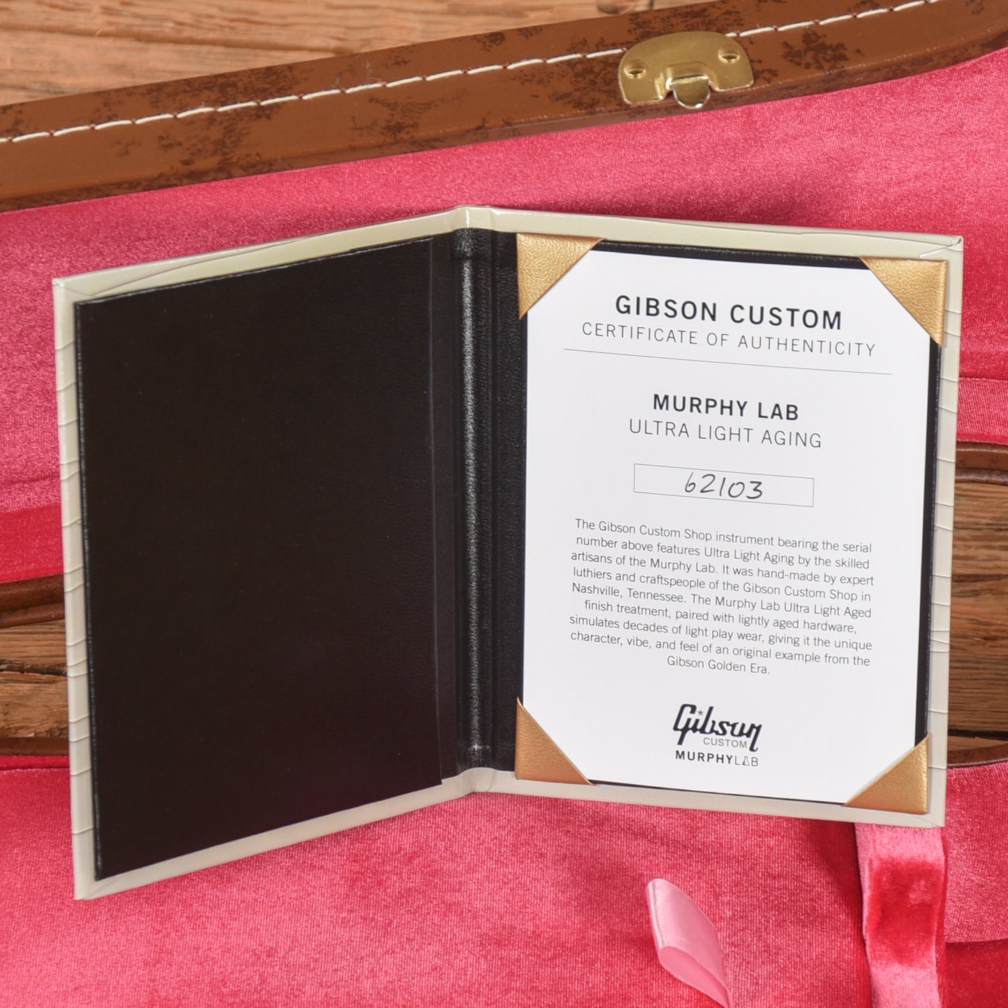 Gibson Custom Murphy Lab '56 Les Paul Ultra Light Aged Goldtop 2022