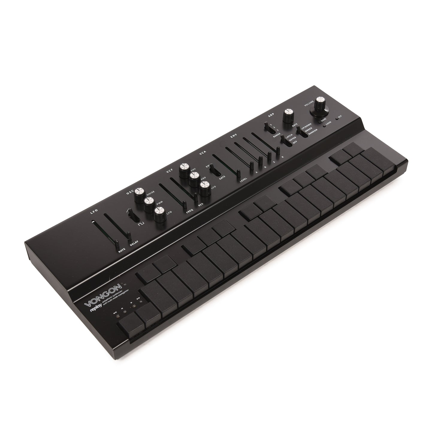 Vongon Replay 6-Voice Virtual Analog Synthesizer Black