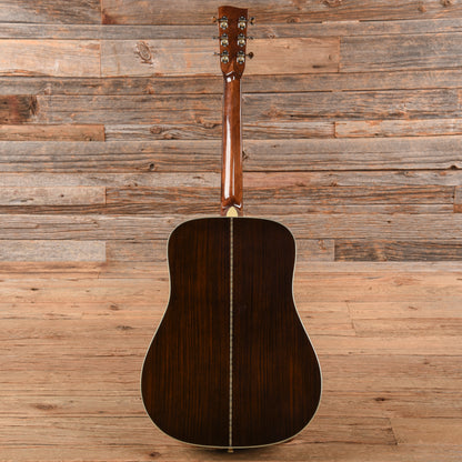 Recording King Deluxe All Solid Dreadnought Aged Adirondack Spruce/Rosewood