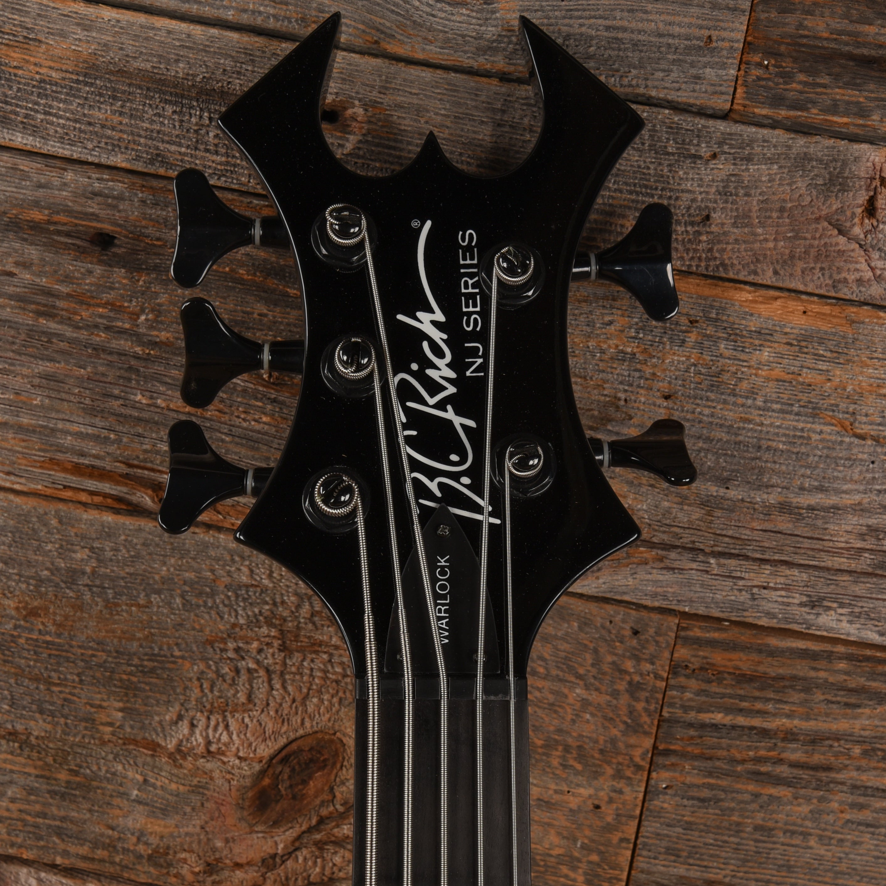 B.C. RICH WARLOCK 5弦エレキベース B.C. Rich NJ Series Warlock 5-String Black – Chicago Music Exchange