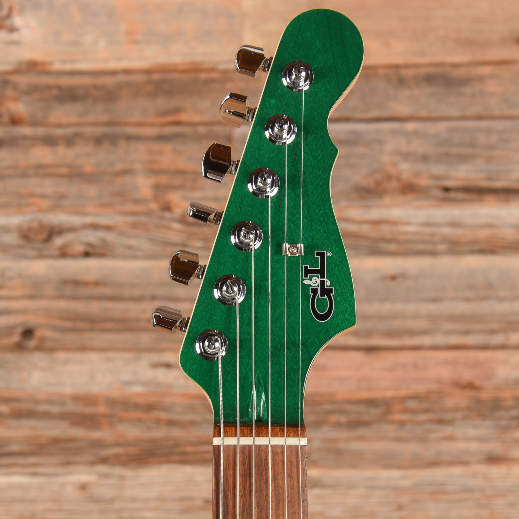 G&L Custom Shop Legacy HB Clear Forest Green 2015