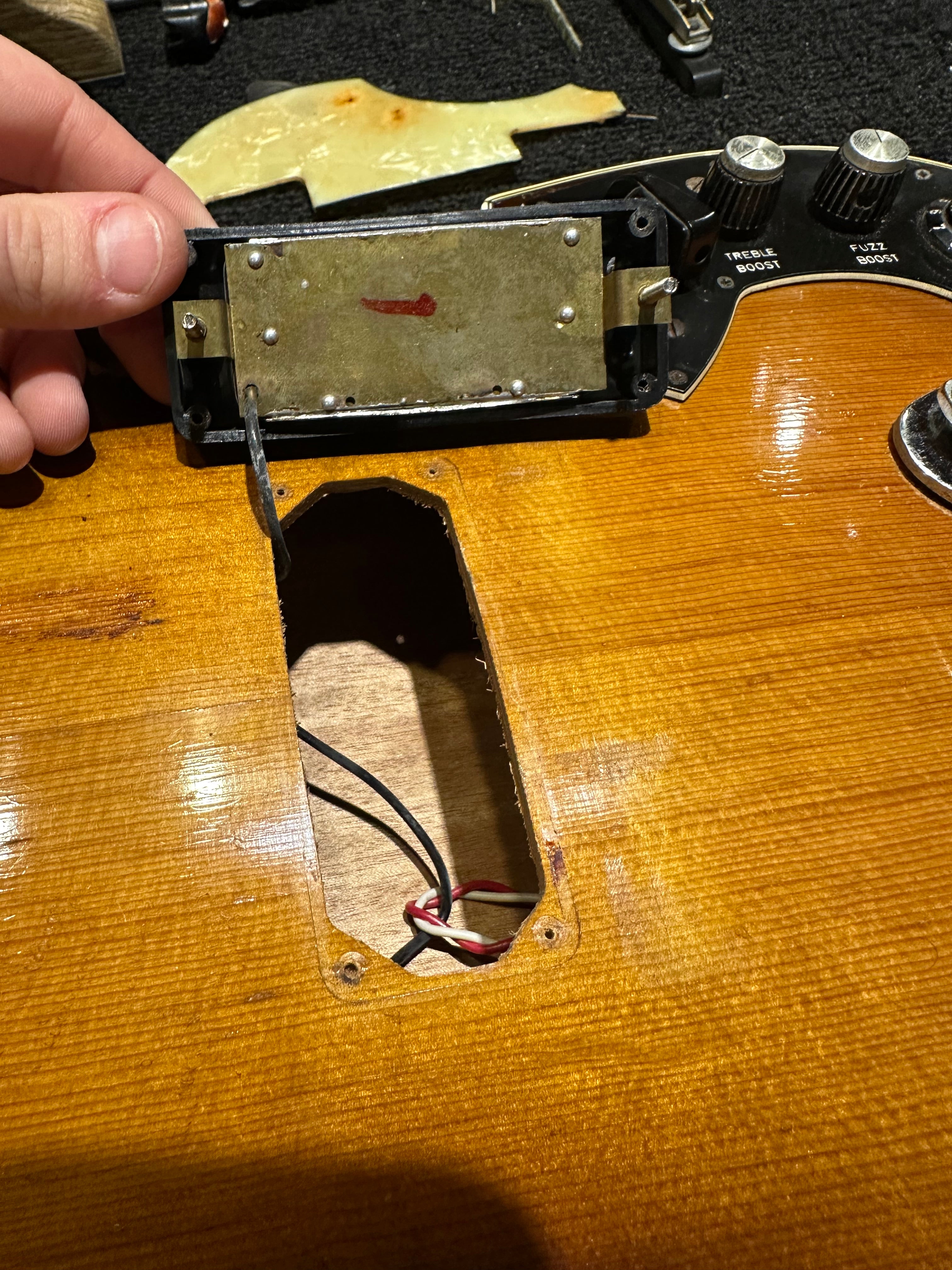 Hofner Beatle Electric Model 459VTZ (built in fuzz) Sunburst 1967