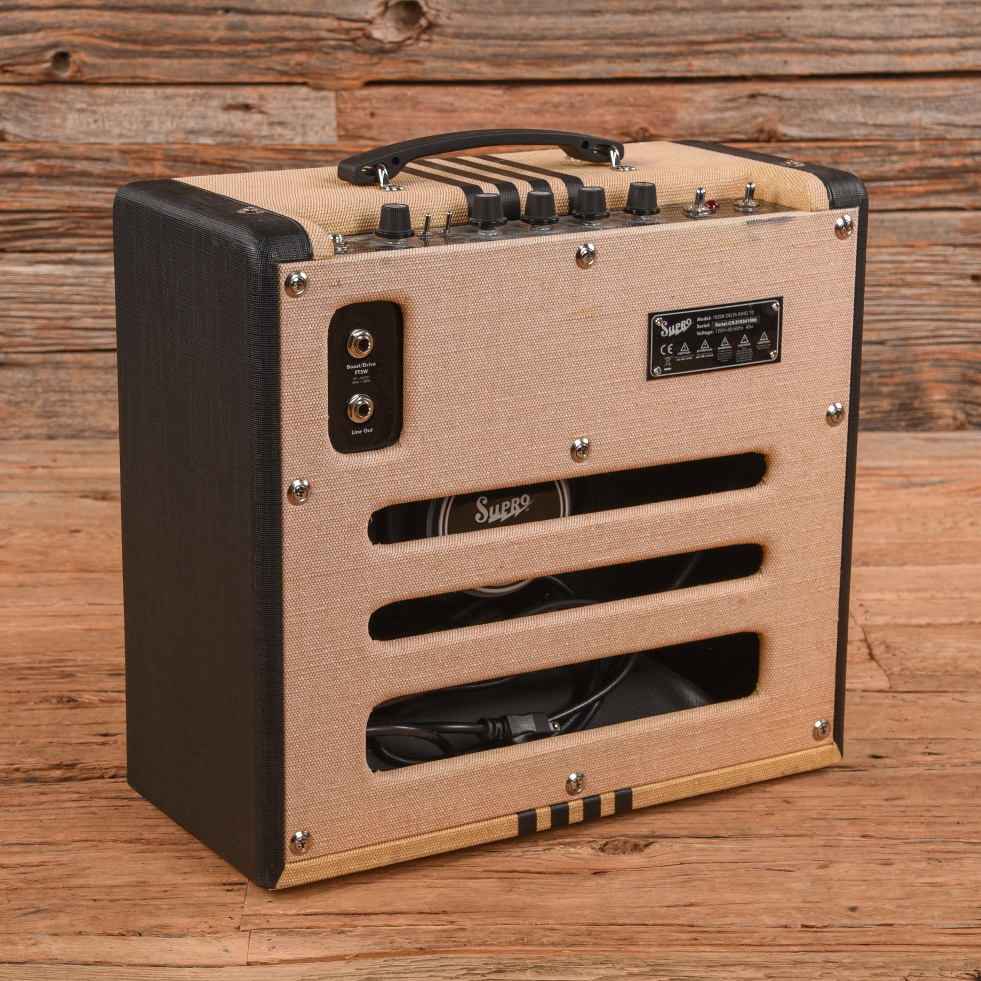 Supro 1820R Delta King 10 5-Watt 1x10