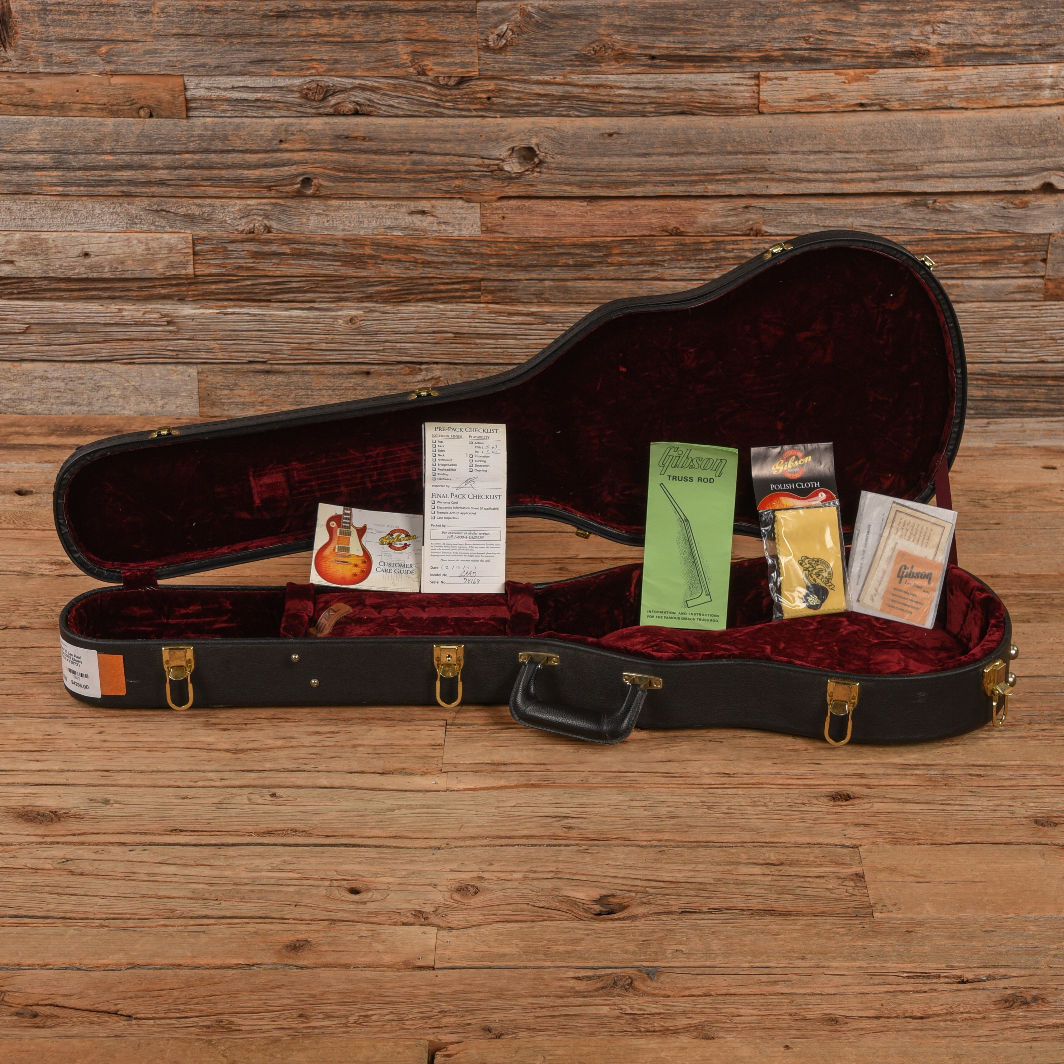 Gibson Custom '57 Les Paul Custom Reissue Ebony 2003