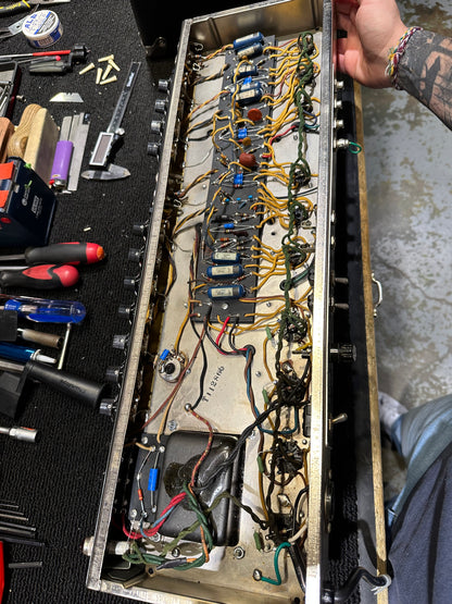 Fender Twin Reverb 2-Channel 85-Watt 2x12" Guitar Combo Amp  1966