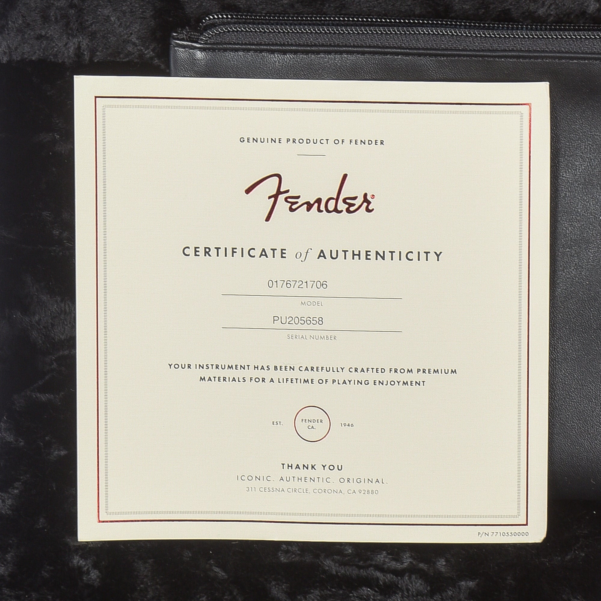 Fender Parallel Universe Troublemaker II Telecaster Black 2020