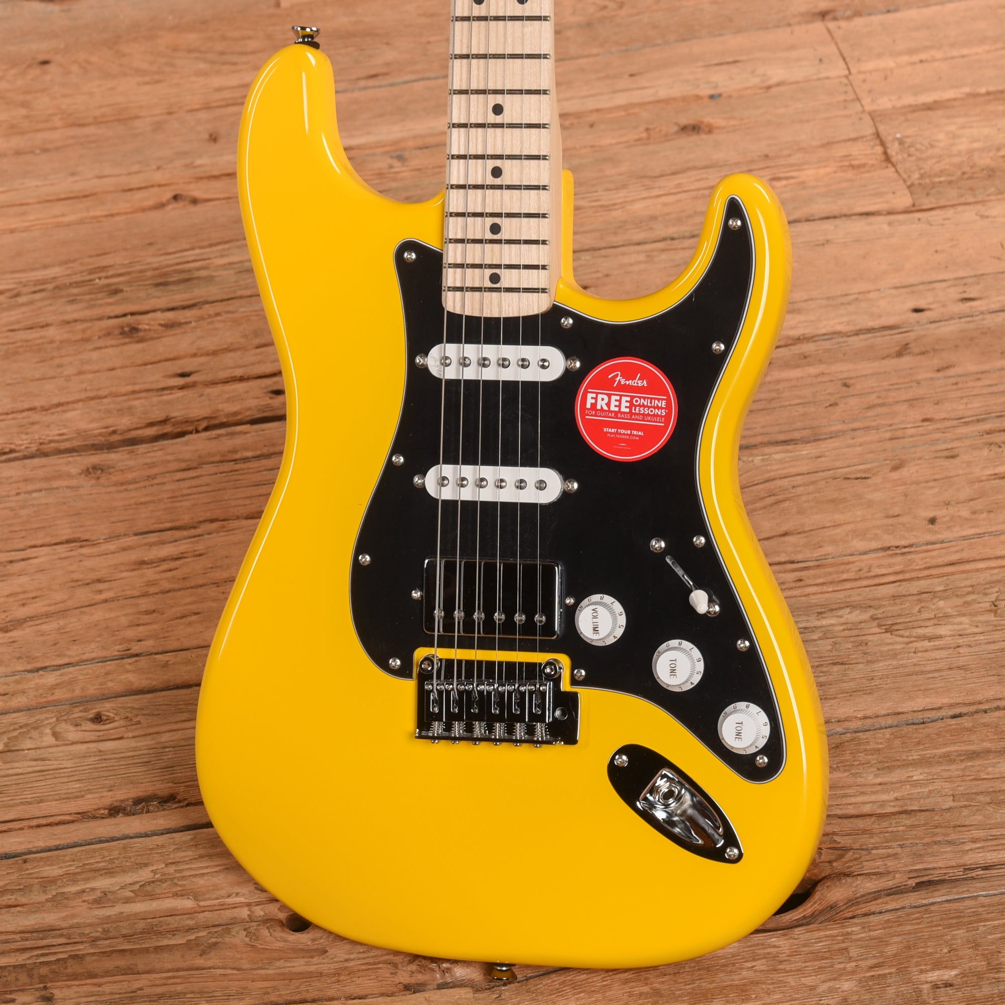 Squier FSR Affinity Stratocaster HSS Graffiti Yellow