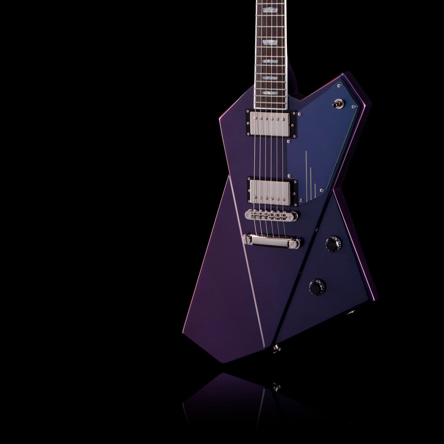 Kauer Gripen Chameleon Cyan to Purple w/Wolfetone Kauer’buckers