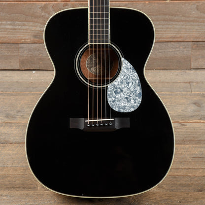 Collings OM1 Jet Black Top Doghair Back/Sides w/Pearloid Pickguard