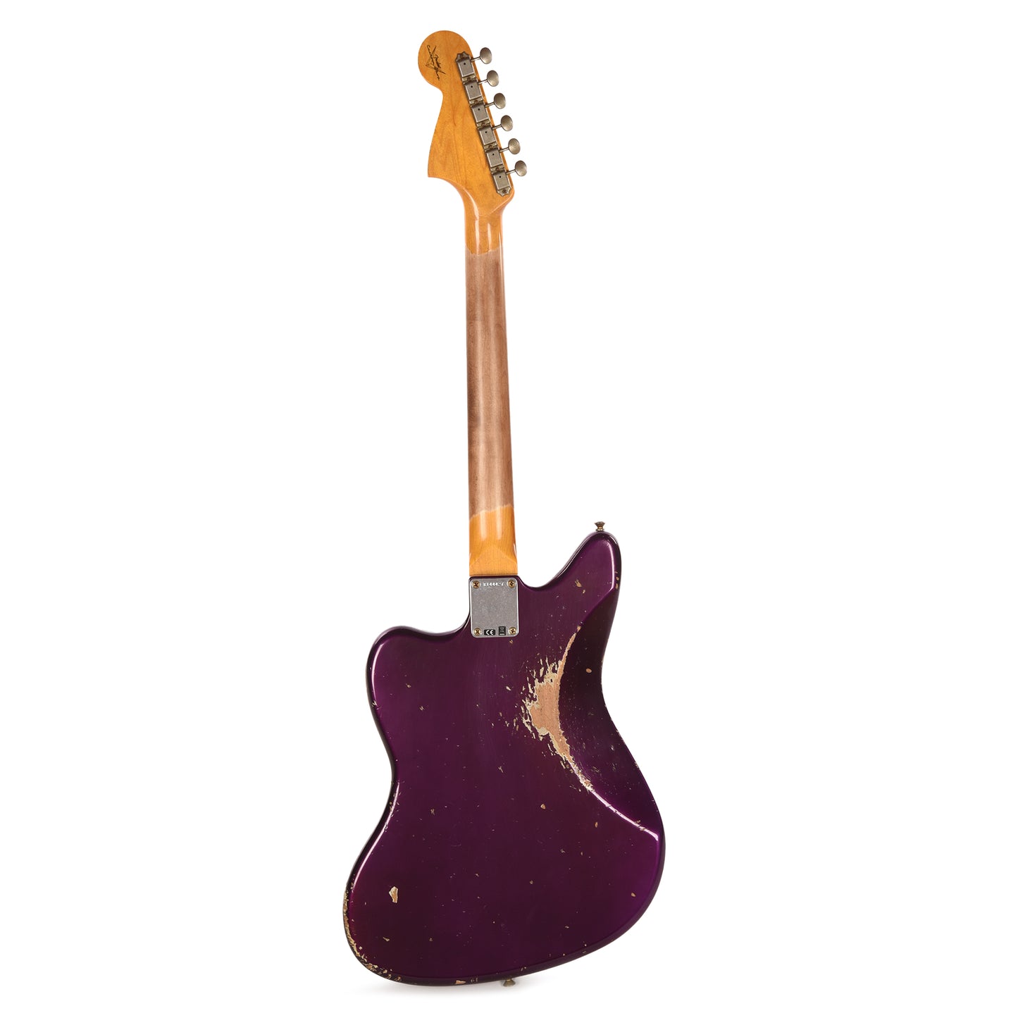 Fender Custom Shop 1965 Jaguar Heavy Relic Faded Purple Metallic
