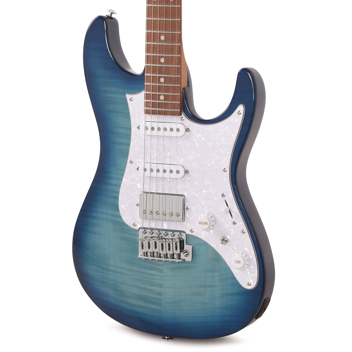 Ibanez AZ22S1FTXB AZ Standard Electric Guitar Transparent Turquoise Burst