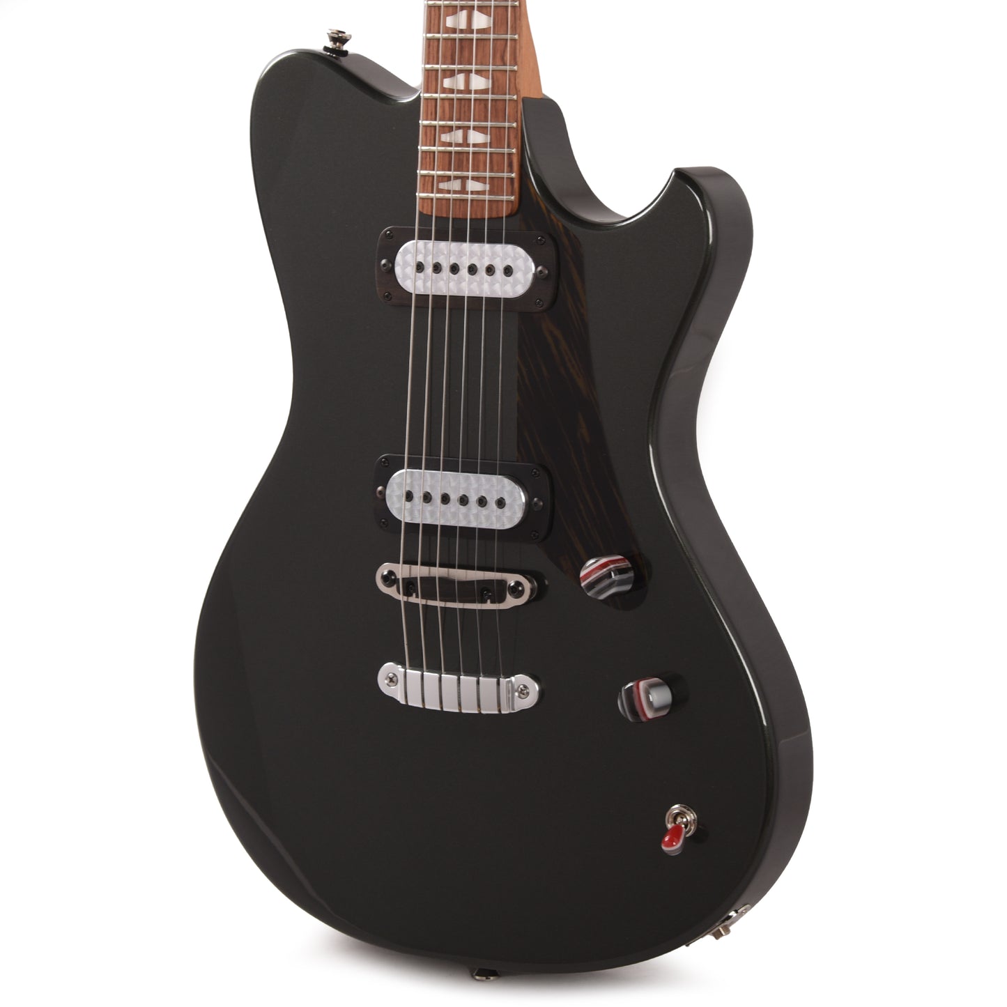 Powers Electric A-Type Hard Tail Onyx Green Metallic w/FF42 Pickups