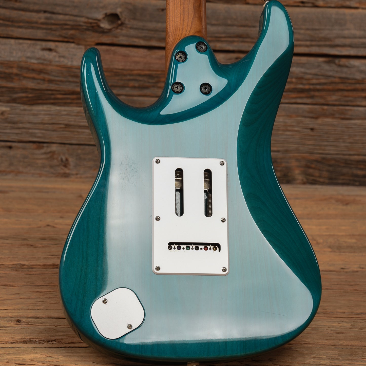 Ibanez AZ2204F Prestige Transparent Aqua Blue 2018