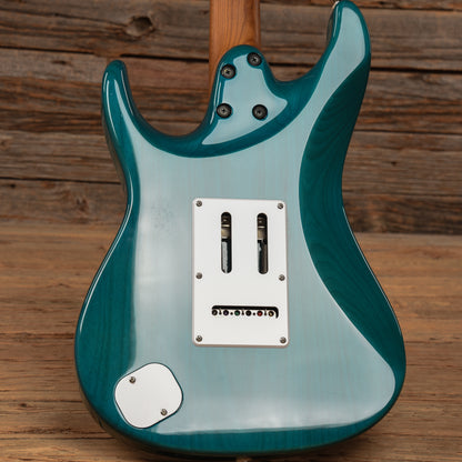 Ibanez AZ2204F Prestige Transparent Aqua Blue 2018