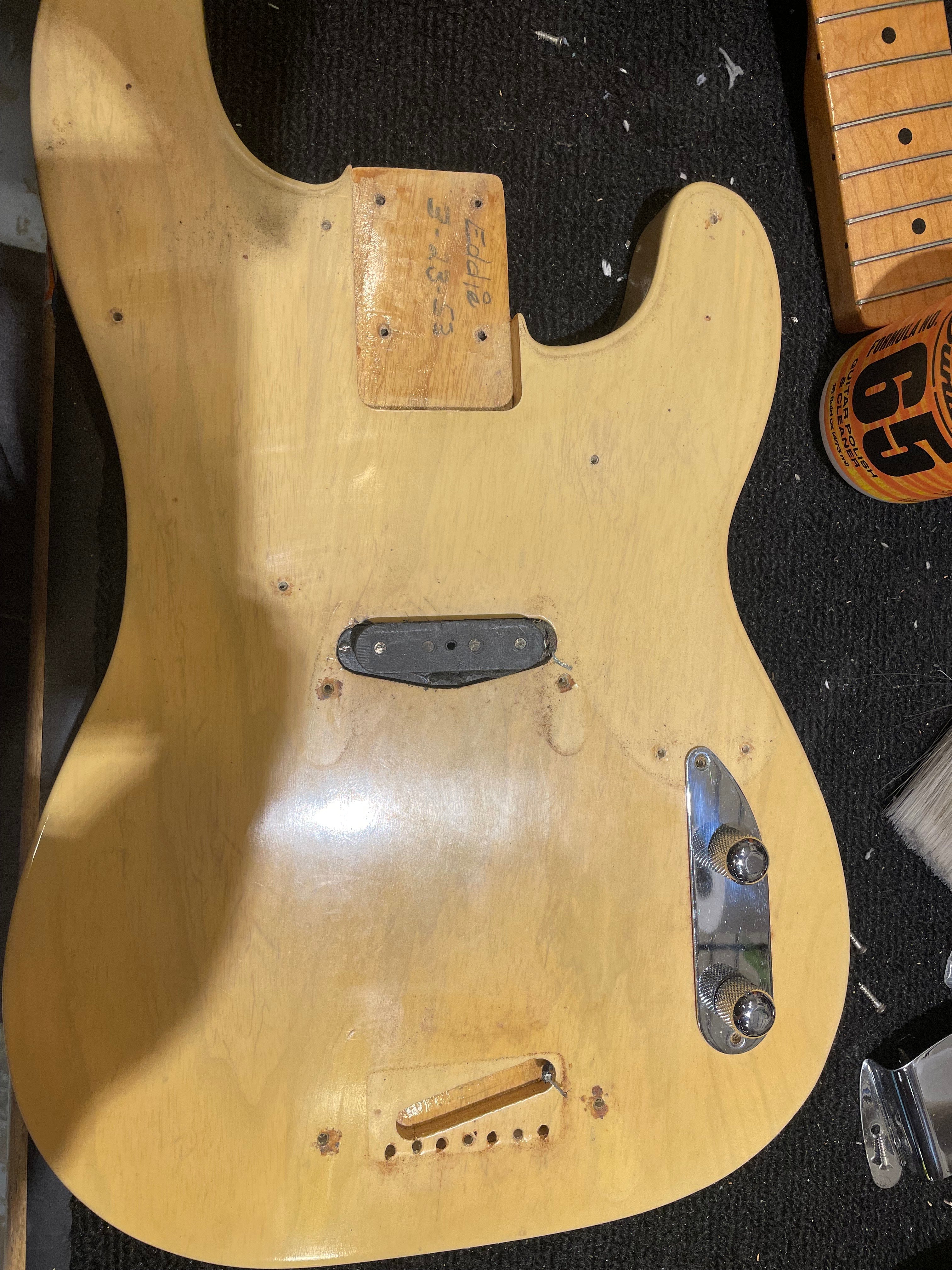 Fender Precision Bass Butterscotch Blonde 1953