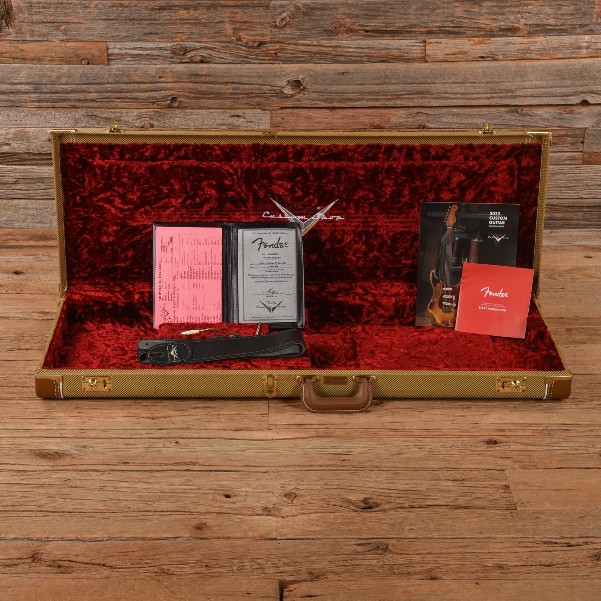 Fender Custom Shop V Custom '57 Stratocaster White Blonde 2021 LEFTY