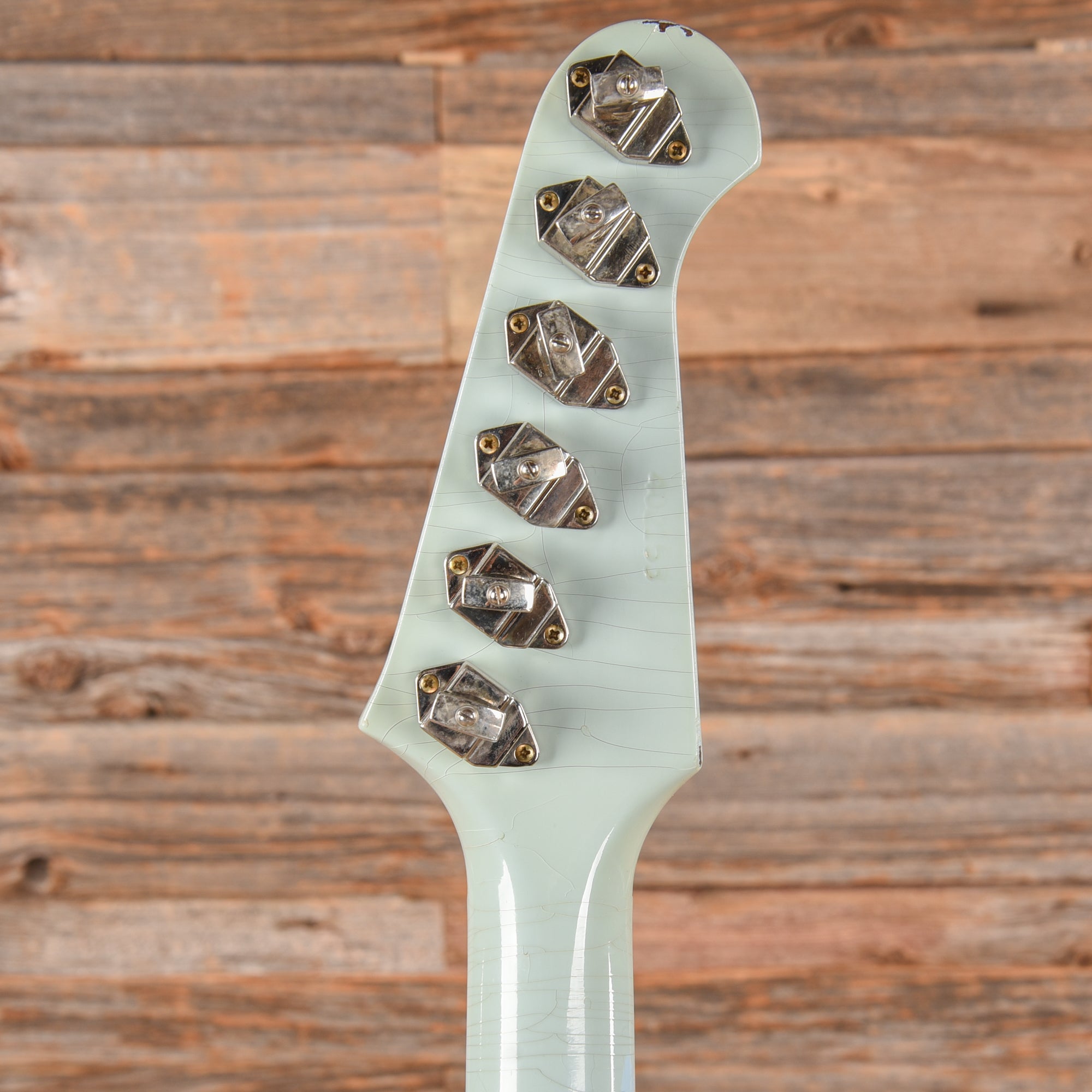 Gibson Custom Murphy Lab '63 Firebird V Heavy Aged Frost Blue 2024