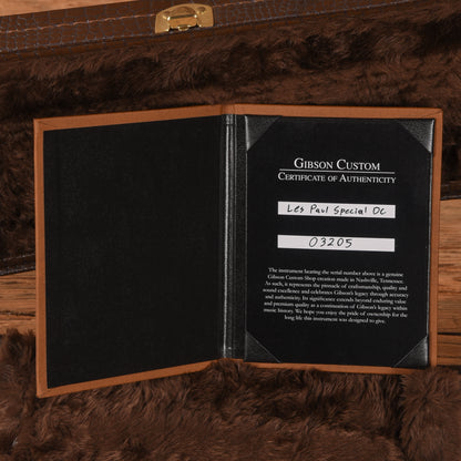 Gibson Custom Les Paul Special Double Cut Figured Cobra Burst 2023
