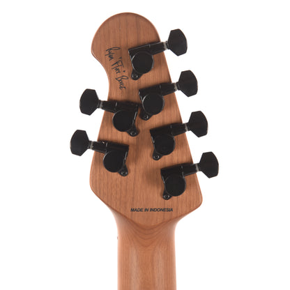 Sterling by Music Man Fluff Artist Series StingRay Guitar Amana Boat Blue