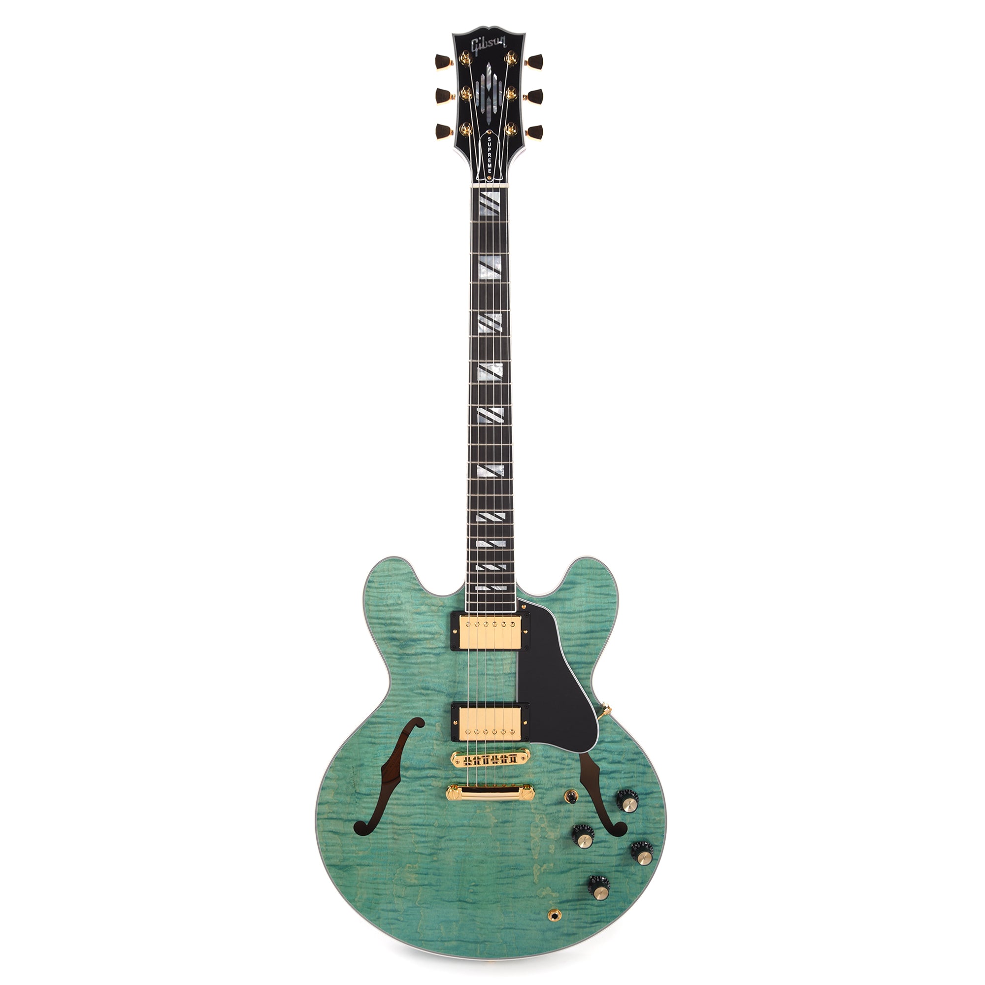 Gibson Modern ES Supreme AAA Maple Seafoam Green