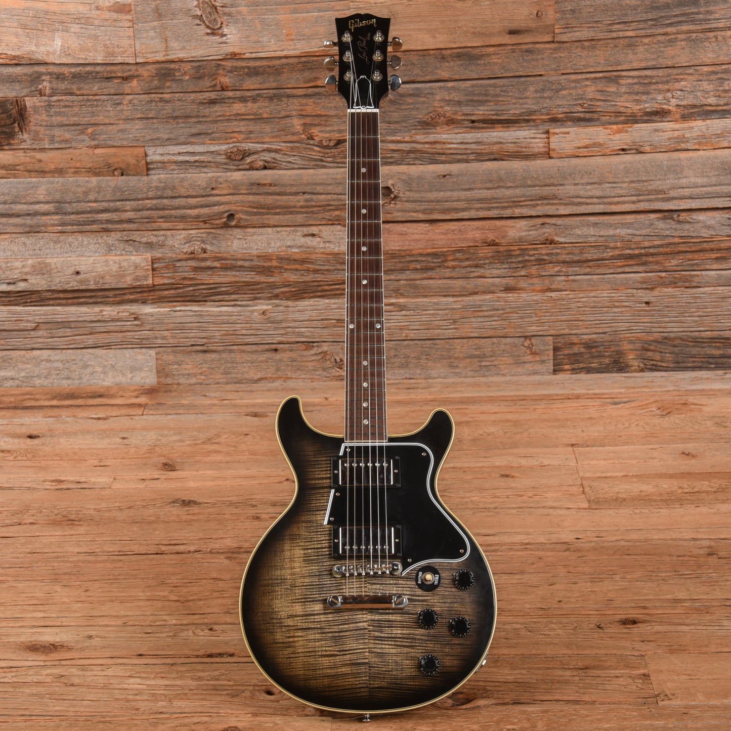 Gibson Custom Les Paul Special Double Cut Figured Cobra Burst 2023