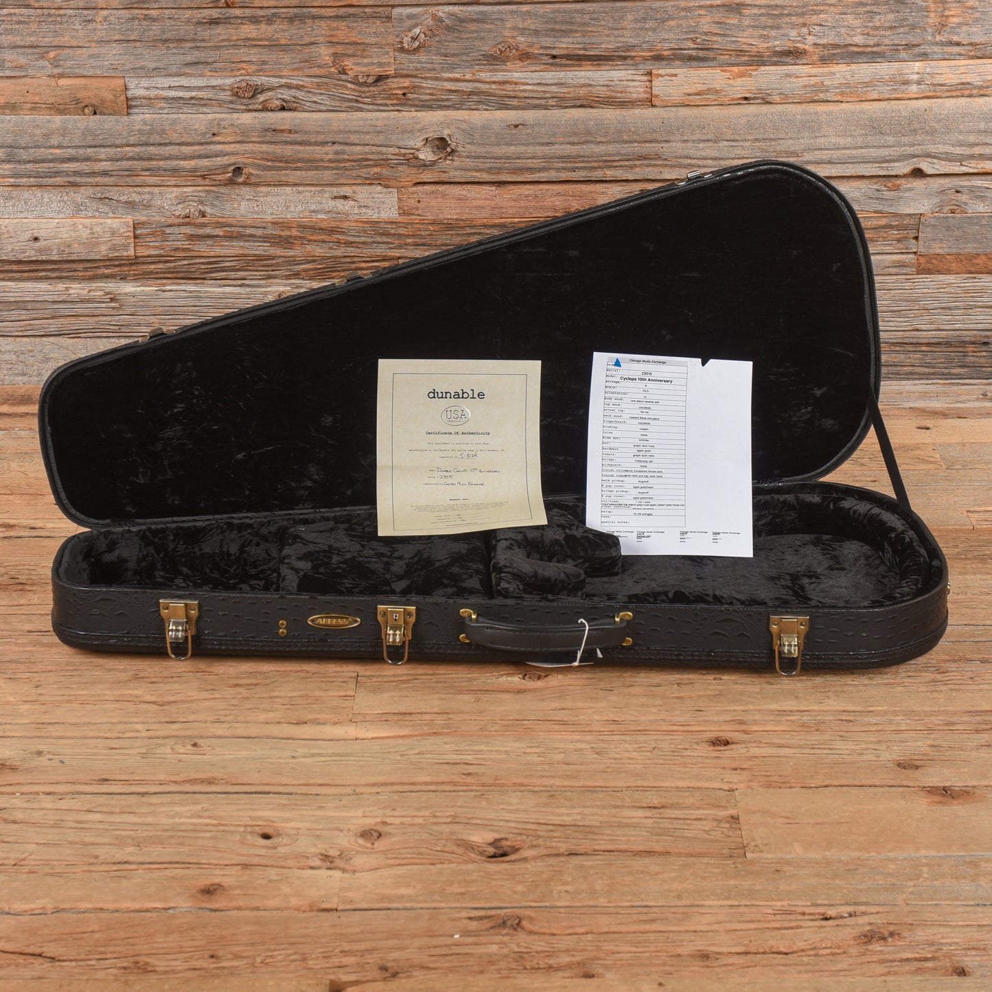 Dunable USA 10th Anniversary Cyclops Cocobolo Natural