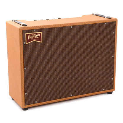 Benson Bellringer 35w 2x12 Combo Amp Tweed w/ Oxblood Grill