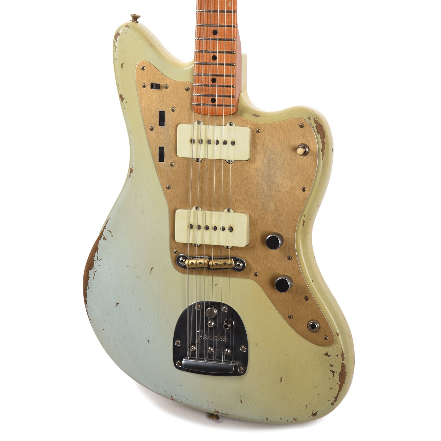 Fender Custom Shop '50s 250K Jazzmaster Relic Faded Aged Sonic Blue Master Built by Levi Perry