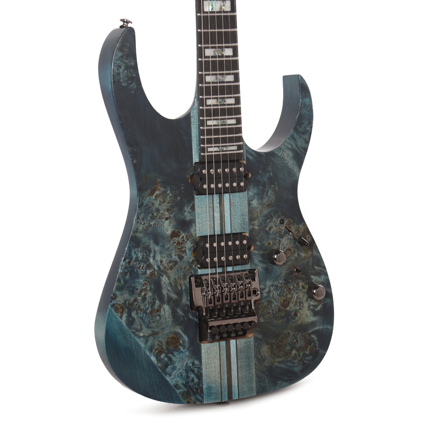 Ibanez RGT1220PBKCOL RG Premium Electric Guitar Cosmic Blue Low Gloss